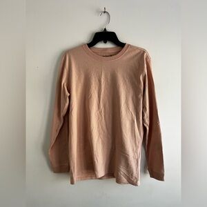 Carhartt Women’s Pink Logo Long Sleeve Tee Shirt